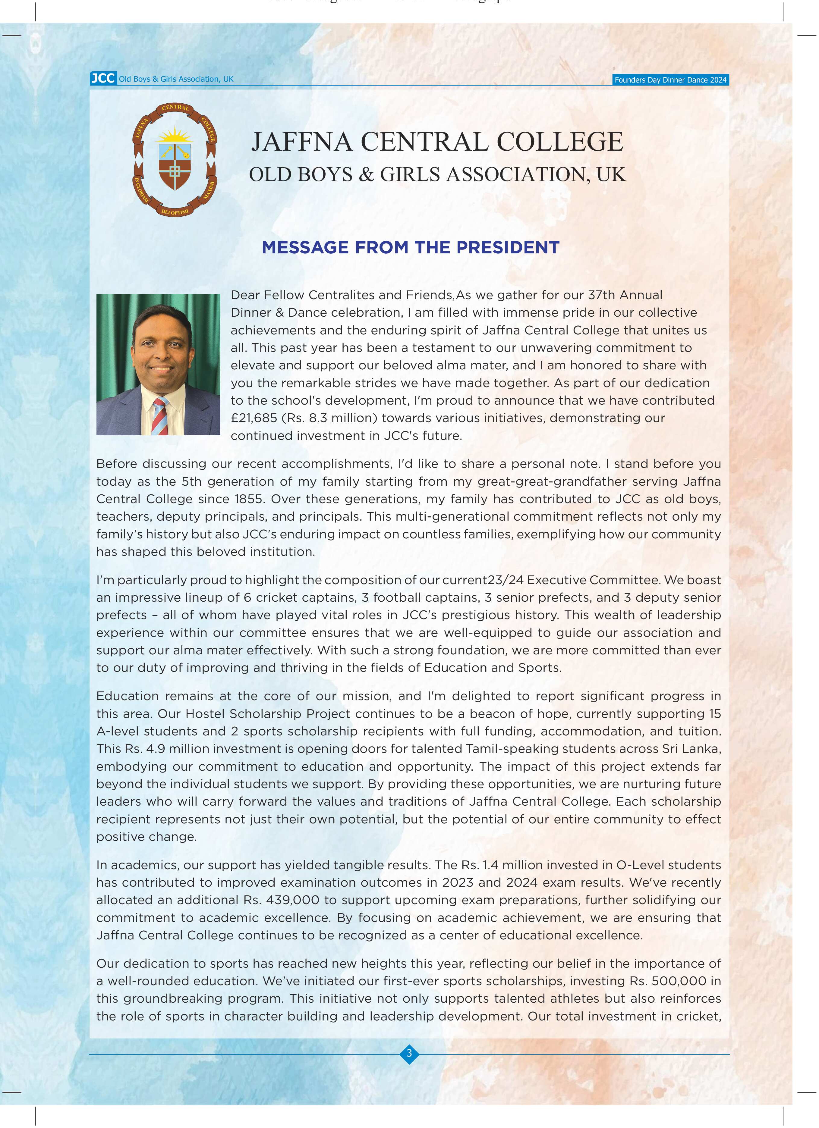 JCC OBA UK Newsletter - 2024 Page 2